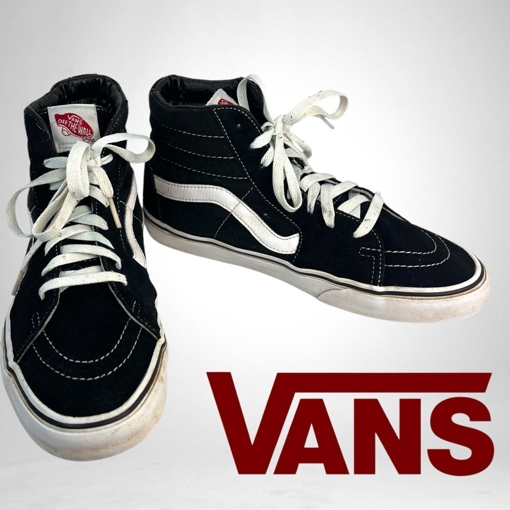 Vans Youth Sk8-Hi MTE All Weather Skate Shoes Kids size 4.0 black Suede
